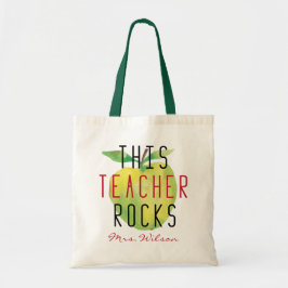 Bolso De Tela Profesor personalizado