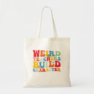 Bolso De Tela Profesor Raro Construye Carácter Profesor Groovy 