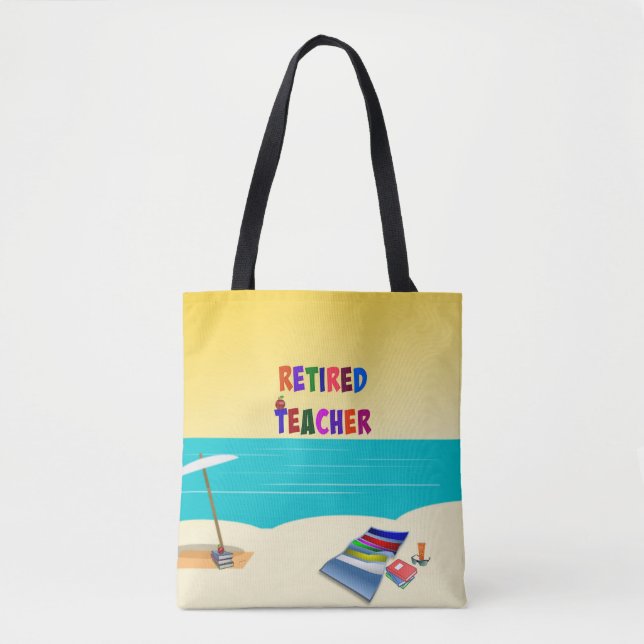 Bolso De Tela Profesor retirado (Anverso)