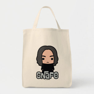 Bolso De Tela Profesor Snape Cartoon Character Art
