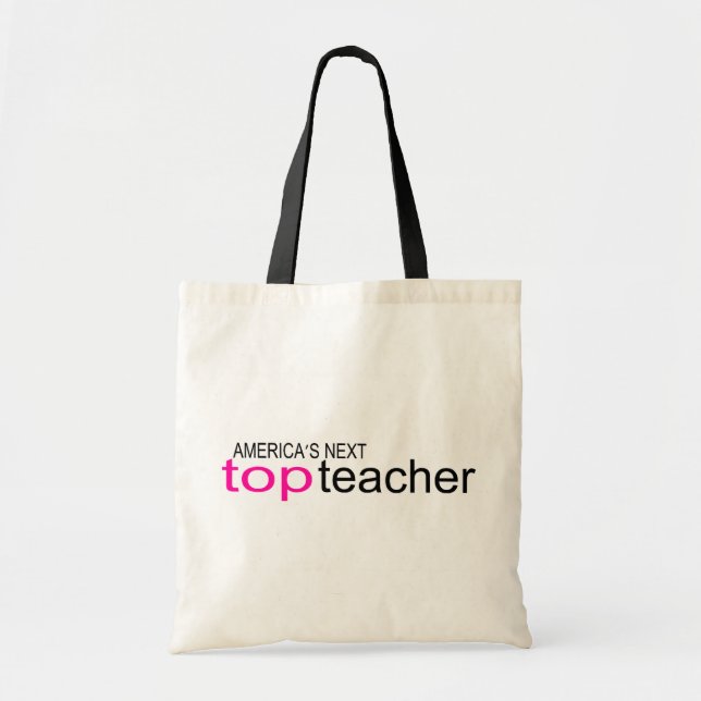 Bolso De Tela Profesor superior siguiente de Américas (Frente)