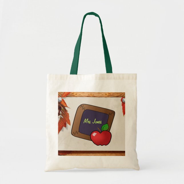 Bolso De Tela Profesora (Frente)