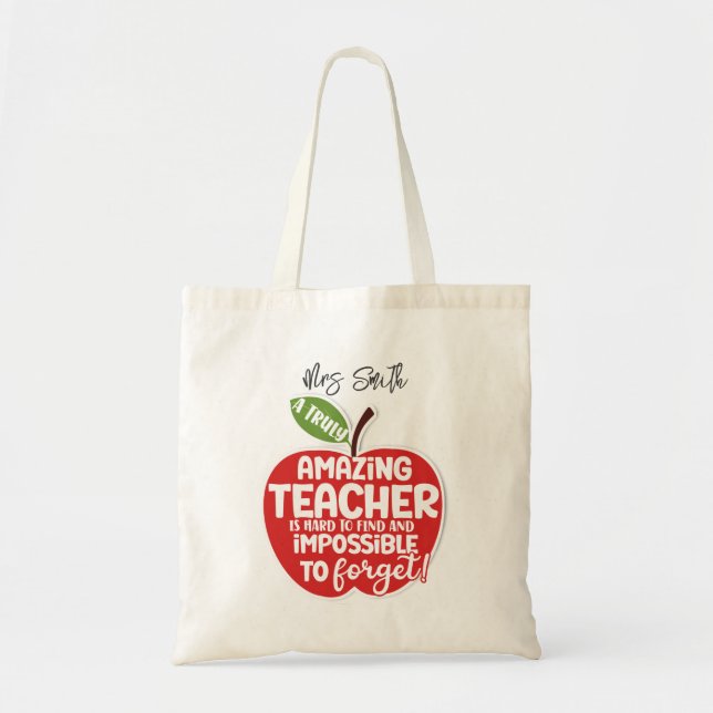 Bolso De Tela Profesora de enfermería verdaderamente asombrosa p (Frente)