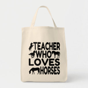 Bolso De Tela Profesora de Hípica Lover