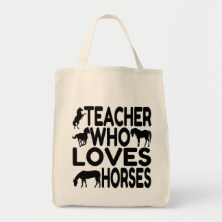 Bolso De Tela Profesora de Hípica Lover