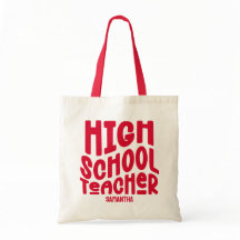 Profesora de secundaria roja audaz