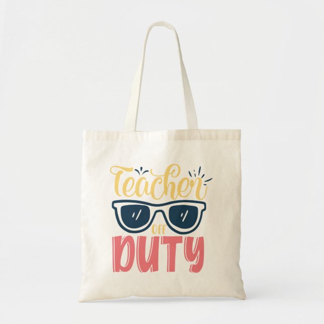 Bolso De Tela Profesora fuera de servicio (Frente)