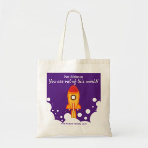 Bolso De Tela Profesora Gracias Apreciación Personalizada