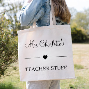 Bolso De Tela Profesora personalizado