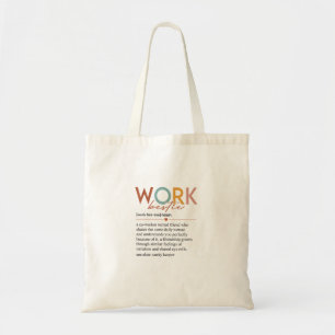 Bolso De Tela Profesores de definición de bestias de trabajo vin