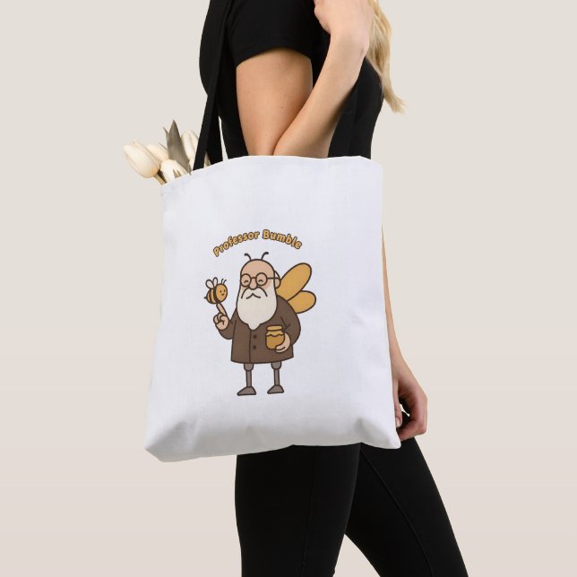 Bolso De Tela Professor Bumble Tote Bag (Detalle)