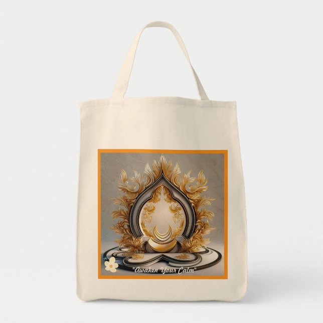 Bolso De Tela "Profundidad de calvicie con alma" (Frente)