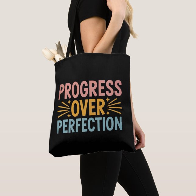 Bolso De Tela Progreso del Profesor sobre la Perfección Regreso  (Detalle)