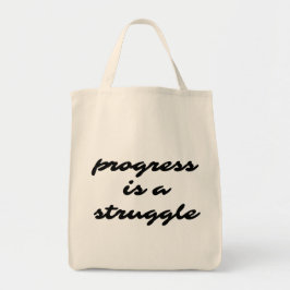 Bolso De Tela Progress Grocery Tote Bag