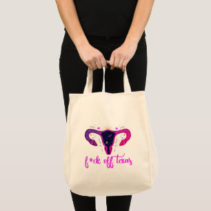 Bolso De Tela Prohibición del aborto en Texas Celestial Protesta