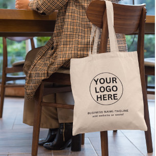 Bolso De Tela Promoción de logotipo comercial con marca