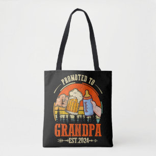 Bolso De Tela Promocionado al abuelo Est 2024 Día de los Padres