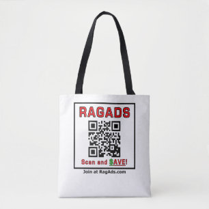 Bolso De Tela ¡Promover RAGADS y OBTENER PAGO!