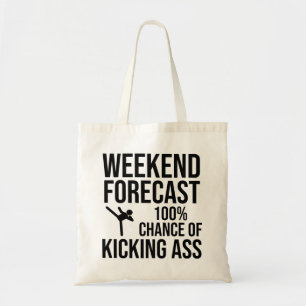 Bolso De Tela Pronóstico de fin de semana - 100% de posibilidade