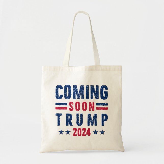 Bolso De Tela Pronto Trump 2024 (Frente)
