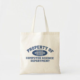 Bolso De Tela Propiedad Del Departamento De Ciencias De La Compu