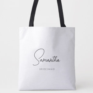 Bolso De Tela Propuesta moderna y sencilla de dama de honor pers