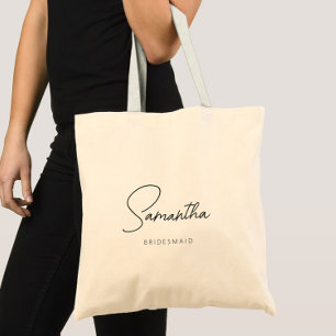 Bolso De Tela Propuesta moderna y sencilla de dama de honor pers