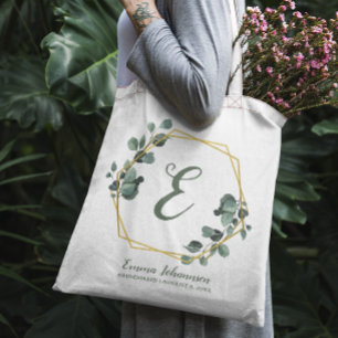 Bolso De Tela Propuesta personalizada del partido de novias