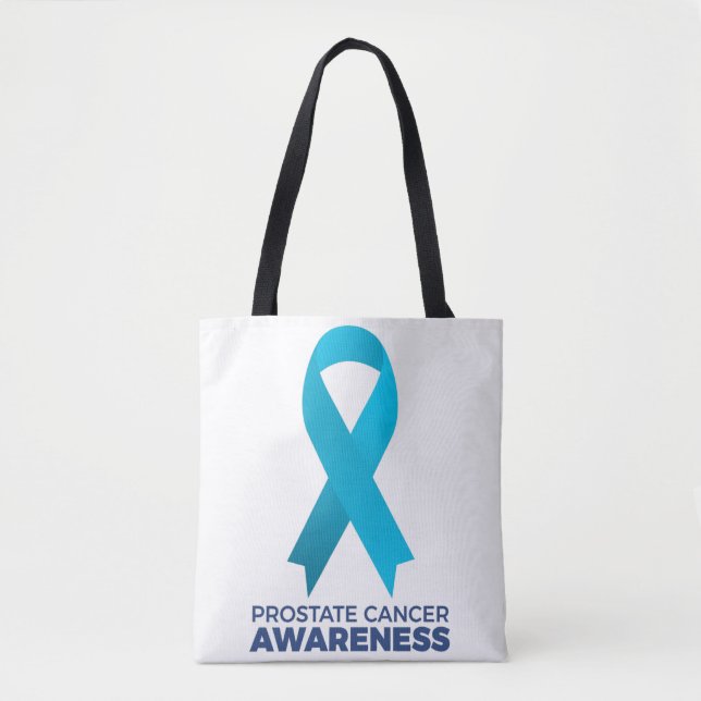 Bolso De Tela Prostate Cancer Awareness (Anverso)