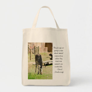 Bolso De Tela protección de la cebra