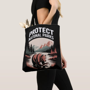 Bolso De Tela Proteger nuestros Parques Nacionales