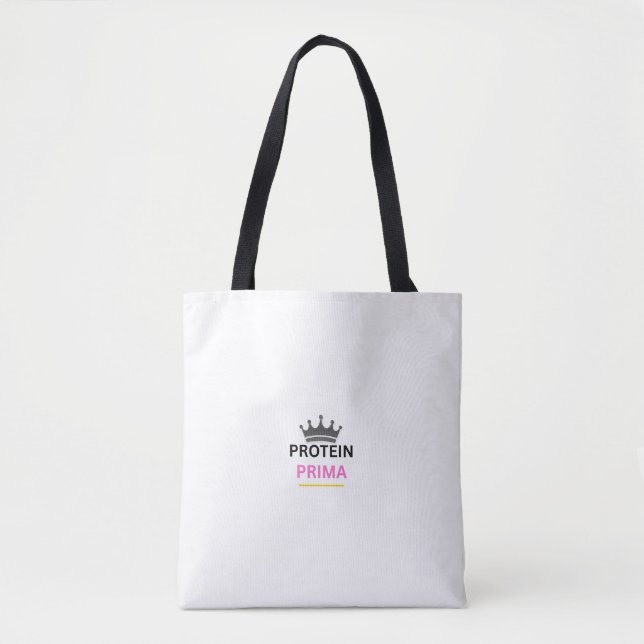 Bolso De Tela Protein Prima Gym Tote Bag  (Anverso)