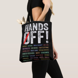 Bolso De Tela Protesta sin manos
