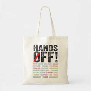 Bolso De Tela Protesta sin manos