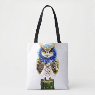 Bolso De Tela Protocolo de Búho