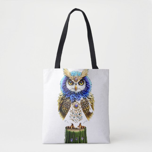 Bolso De Tela Protocolo de búho (Anverso)