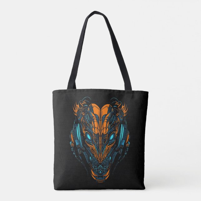 Bolso De Tela Protocolo Veneno (Reverso)