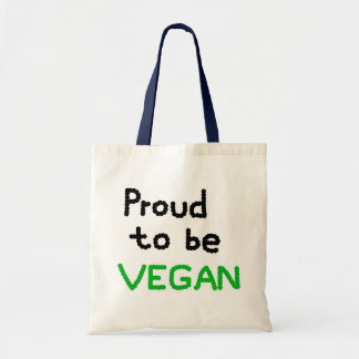 Bolso De Tela Proud to be Vegan