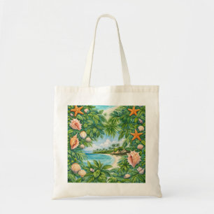 Bolso De Tela Providenciales Turcas y Caicos Playa Tropical
