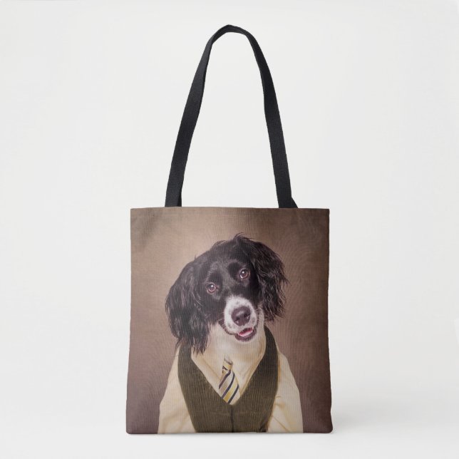 Bolso De Tela Proyecto de mascotas del refugio - obús (Anverso)