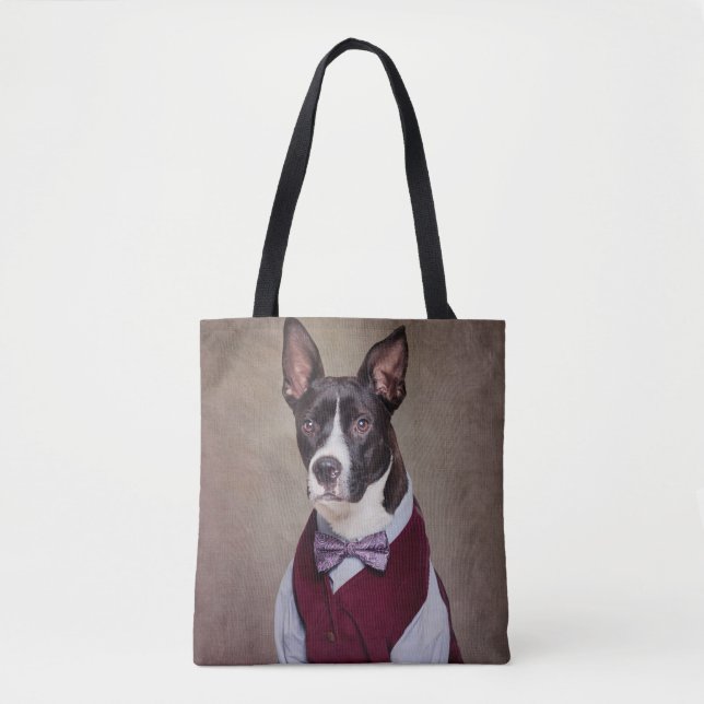 Bolso De Tela Proyecto de mascotas del refugio - Petey (Anverso)