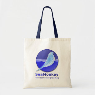 Bolso De Tela Proyecto de SeaMonkey - logotipo vertical