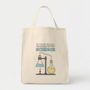 Bolso De Tela Prueba de ciencia