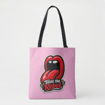 👅🔥 Prueba el Rebelde – Tote Gráfico Audaz 👜✨