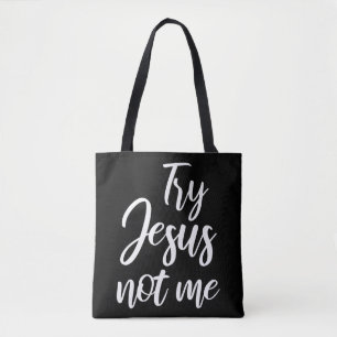 Bolso De Tela Prueba Jesús No Yo Fe Cristiana Dios Cristianismo