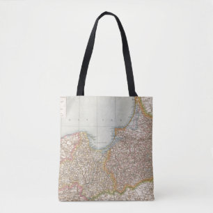 Bolso De Tela Prusia de Ost u Westpreussen, del este y del oeste