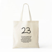 Psalm 23 Peaceful Path Tote Bag