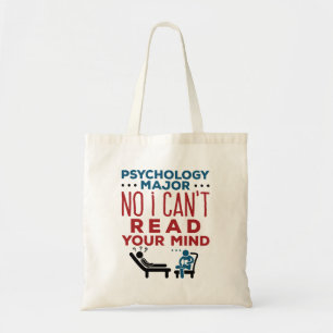 Bolso De Tela Psicología Mayor No no puedo leer tu mente