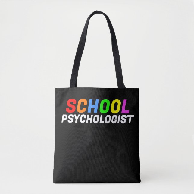 Bolso De Tela Psicólogo escolar (Anverso)