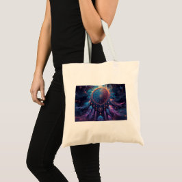 Bolso De Tela Psychedelic dreamcatcher tote bag